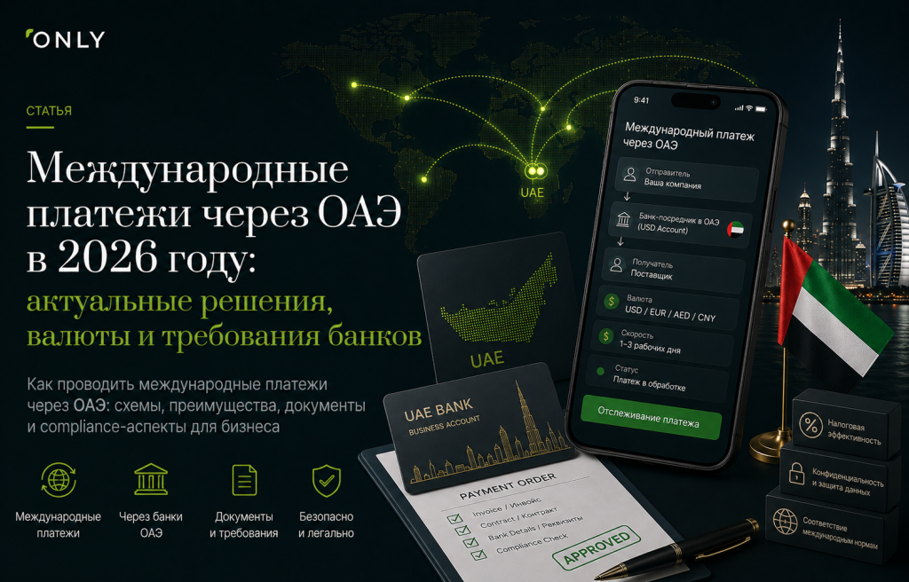 Международные платежи через ОАЭ
