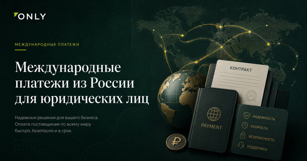 Международные платежи из России для юридических лиц